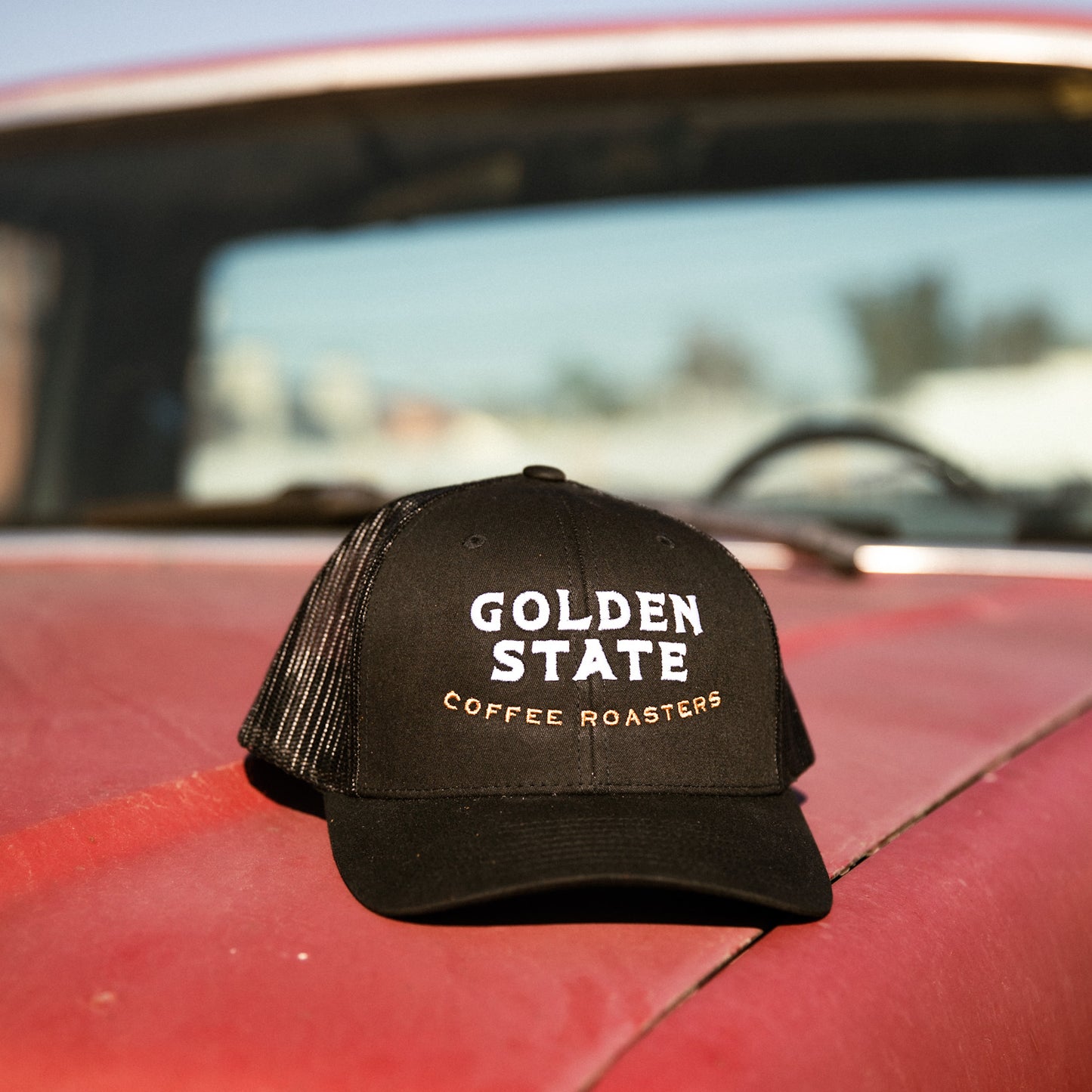 GSCR Black Canvas Trucker Hat